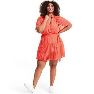 Pleated Wrap Dress - ALEXIS for Target